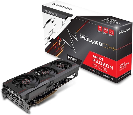 AMD Sapphire Radeon RX 6800 XT 16GB GDDR6 মাইনিং রিগ গ্রাফিক্স কার্ড উচ্চ কর্মক্ষমতা