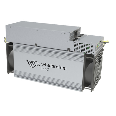 3312W BTC Asic Miner Whatsminer M32 68 Th/S 220V ইথারনেট ইন্টারফেস