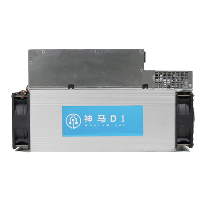 Whatsখনি শ্রমিক D1 DCR মাইনার মেশিন 48তম কয়েন মাইনার 2200W 16nm Asic চিপস