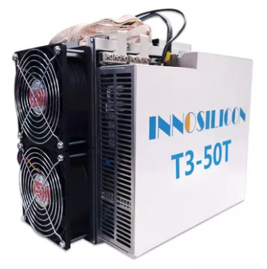 BTC মাইনার ইনোসিলিকন T3 50TH/S 3100W ইনোসিলিকন বিটকয়েন মাইনার SHA-256 অ্যালগরিদম