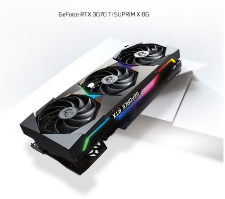 MSI Geforce Rtx 3070 Ti Suprim মাইনিং রিগ গ্রাফিক্স কার্ড 256bit
